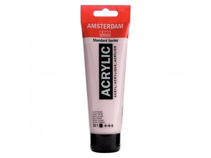 Royal Talens Amsterdam akrylová barva 120 ml, odstín 361 Light Rose, růžová