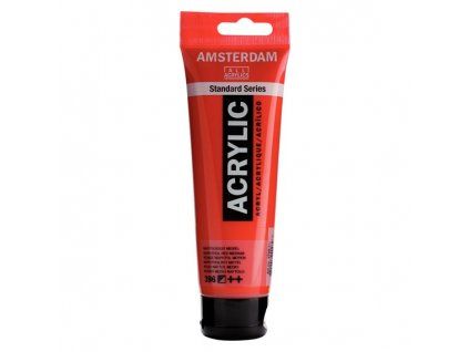 Royal Talens Amsterdam akrylová barva 120 ml, odstín 396 Naphtol Red Medium