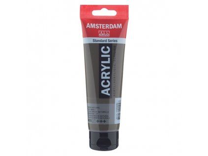 Royal Talens Amsterdam akrylová barva 120 ml, odstín 408 Raw Umber, hnědá