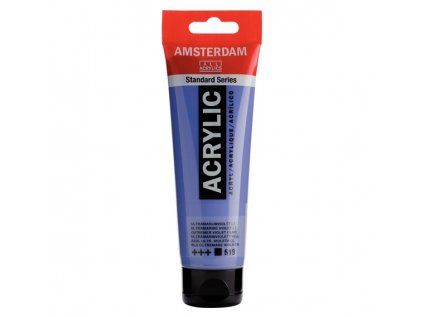Royal Talens Amsterdam akrylová barva 120 ml, odstín 551 Sky Blue Light, modrá