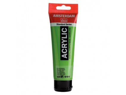 Royal Talens Amsterdam akrylová barva 120 ml, odstín 605 Brilliant Green, zelená