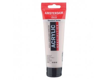Royal Talens Amsterdam akrylová barva 120 ml, perleťový odstín 819 Pearl Red