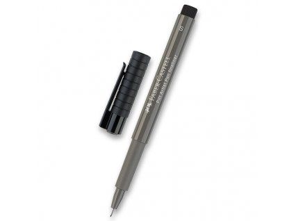 Faber-Castell Pitt Artist Pen S 0,3 mm, pigmentový popisovač šedý, světlostálý inkoust