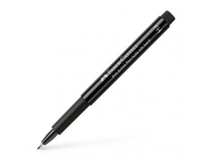 Faber-Castell Pitt Artist Pen FH (Fude Hard) černý, umělecký popisovač s proměnlivou šířkou stopy