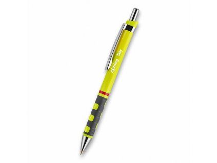 Rotring Tikky kuličkové pero s tříbokým tělem a měkčeným úchopem, stopa 0,5 mm