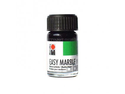 Marabu Easy Marble mramorovací barva 15 ml, odstín 279 anthracite šedá