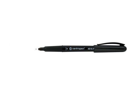 Centropen 4616 permanentní marker na CD, DVD a BD disky, hrot 0,6 mm, černý