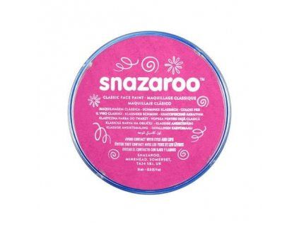 Snazaroo barva na obličej 18 ml, odstín brilantní růžová, pro karneval a divadlo