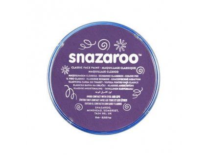Snazaroo barva na obličej 18 ml, odstín fialová, základní typ barvy na obličej
