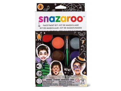 Snazaroo 1172028 sada barev na obličej 8 x 2,1 g, 8 sytých odstínů pro malování