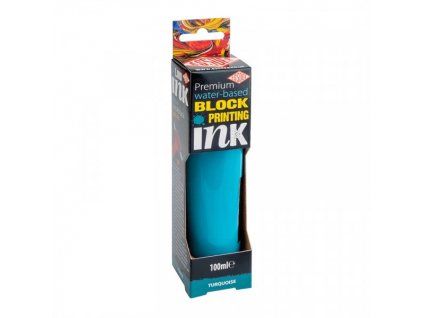 ESSDEE Premium barva na linoryt 100 ml, tyrkysová, vodní báze, série Premium