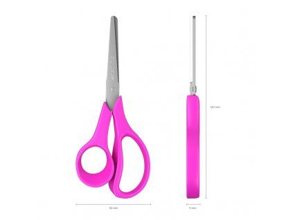 Nůžky ErichKrause JOY Ergo 14 cm, nerezové břity se zakulaceným bezpečnostním koncem