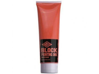 Linorytová barva Essdee 300 ml, fluo oranžová, na vodní bázi, FPI/06