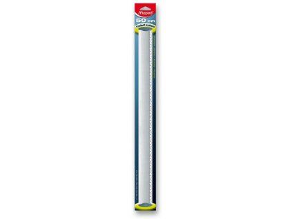 Maped Aluminium hliníkové pravítko 50 cm, anodizovaný hliník, čitelná stupnice
