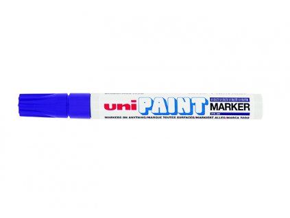 Uni PX-20 lakový popisovač s klínovým hrotem 2,2 až 2,8 mm, barva fialová