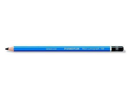 Grafitová tužka STAEDTLER Mars Lumograph 100, tvrdost 6B, šestihranná, umělecká
