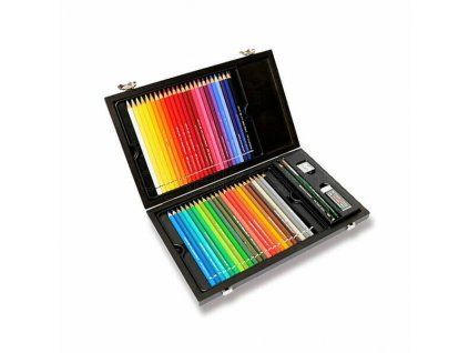 Faber-Castell Albrecht Dürer akvarelové pastelky, sada 48 barev v dřevěném kufříku