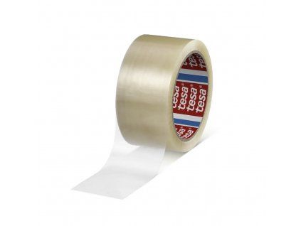 Balící lepící páska Tesa HotMelt 48 mm x 66 m, transparentní PP fólie s kaučukovým lepidlem