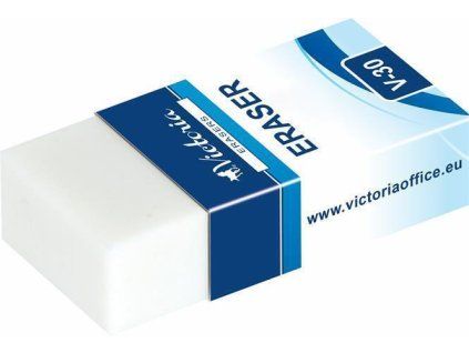 VICTORIA pryž na tužku V30, rozměr 38x18x10 mm, v papírovém obalu