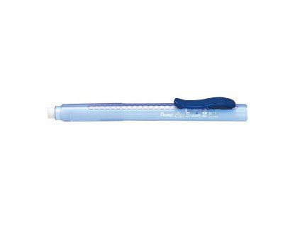 Pentel ZE11T-C pryž v tužce, modré plastové tělo s vysunovacím mechanismem a klipem