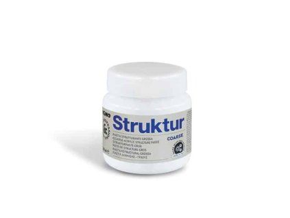 PRIMO Strukturální pasta hrubozrnná 250 ml, bílá akrylová pasta na vodní bázi