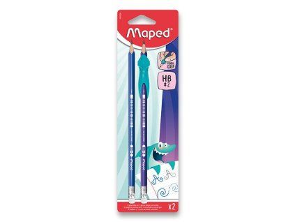 Tužka Maped Kidy Finger Guide HB, trojhranná bezdřevá grafitová tužka pro děti od 3 let