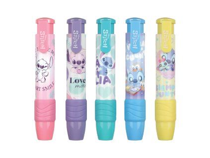 Colorino vysouvací pryž Stitch, stiskací mechanika, motiv Disney postavičky Stitch