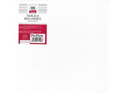 Malířská deska s plátnem Basso 24x30 cm, italské bavlněné plátno 312 g/m2, akrylový šeps