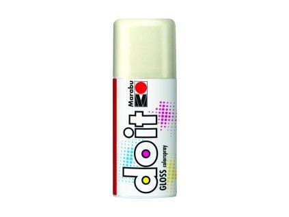 Marabu do-it GLOSS akrylová barva ve spreji 150 ml, bílá, vysoce lesklá