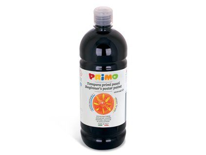 Primo Beginner's ready-mix temperová barva 1000 ml, černá, pro děti a začátečníky