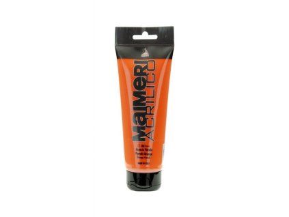 Maimeri Acrilico 75 ml akrylová barva, odstín Pyrole Orange 061, tuba 75 ml