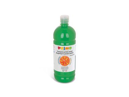 Primo Beginner's ready-mix temperová barva 1000 ml, světle zelená, uzávěr s regulací průtoku