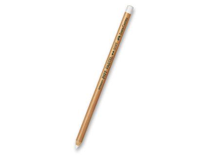 Faber-Castell Pitt Monochrome Soft, profesionální olejový pastel v bílé barvě