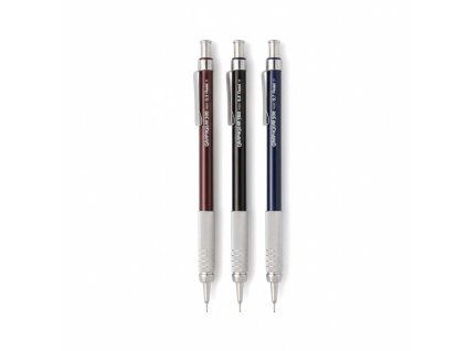 Sada 3 mikrotužek Pentel GraphGear 500 v průměrech 0,3 mm, 0,5 mm a 0,7 mm