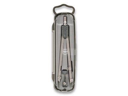 Kovové kružítko Faber-Castell School s kloubem, průměr kružnic až 380 mm, délka 140 mm