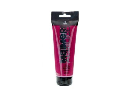 Akrylová barva Maimeri Acrilico 75 ml, odstín Magenta Lake 183, transparentní pigment