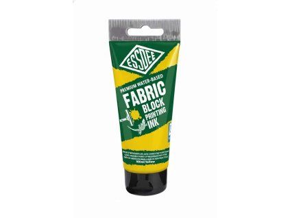 Essdee Fabric Printing Ink 100 ml, tiskařská barva na textil, odstín žlutá