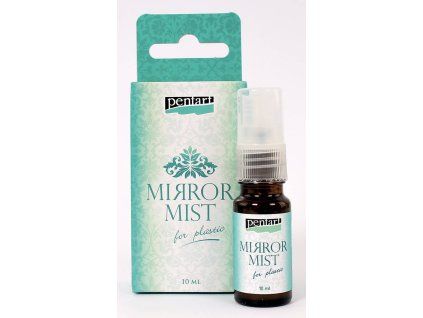 Zrcadlový sprej na plast Pentart, 10 ml