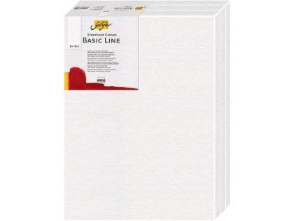 Malířské plátno KREUL basic line 30 x 40 cm, sada 3 ks