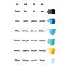 536 6 aquarelove popisovace marabu graphix metropolitan sada 6ks