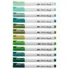 18084 5 umelecke fixy se stetcovym hrotem artist brush 58 peacock green