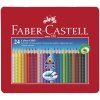 2411 5 akvarelove pastelky faber castel grip 2001 112423 24 barev v plechove etui