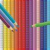 2417 5 akvarelove pastelky grip 2001 faber castell 36 ks plechovy obal