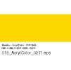 2711 akrylova barva marabu acryl color 100 ml zluta 019