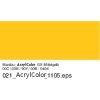 2714 akrylova barva marabu acryl color 100 ml zluta stredne 021