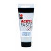 2861 akrylova pasta marabu 100 ml stribrna
