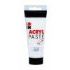 2867 akrylova pasta marabu 100 ml bila velmi jemna lehky pisek