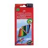 2876 1 trojhranne pastelky faber castell eco 12 ks orezavatko