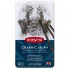 7547 2 sada stredne tvrdych umeleckych tuzek derwent 34214 graphic medium 6b 4h