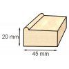 24282 blind ram smrkovy 70 cm